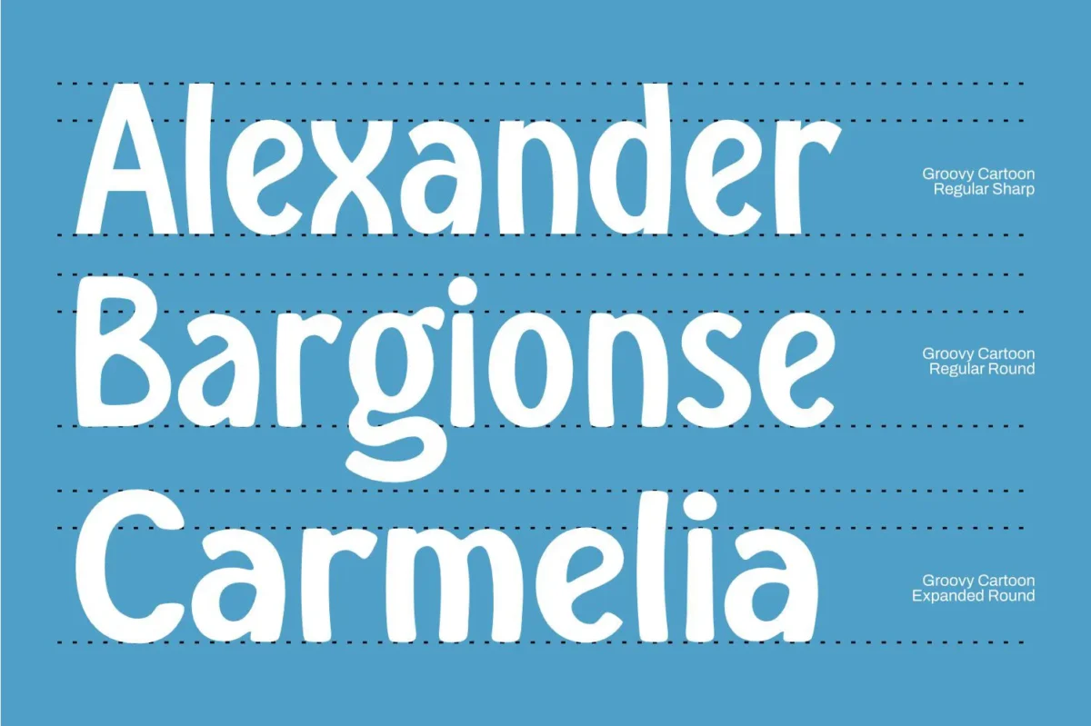 Groovy Cartoon Display Font 6 1