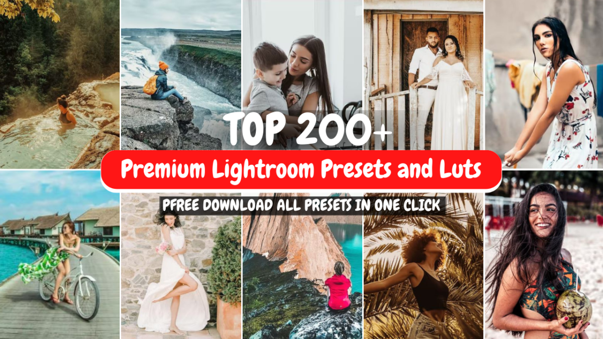 Premium Lightroom Preset and Luts Bundle 1