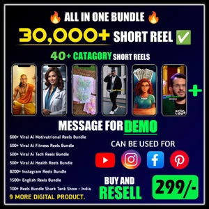 All-in-One Reels Bundle | 30,000 Viral Reels Pack